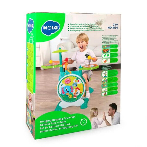 

Игрушка Hola Toys барабанная установка (3130)