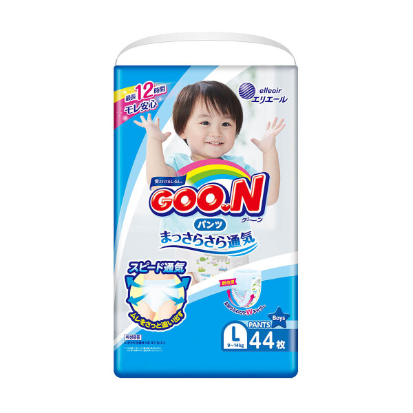 

Подгузники трусики Goo.N для мальчиков размер L (843097)