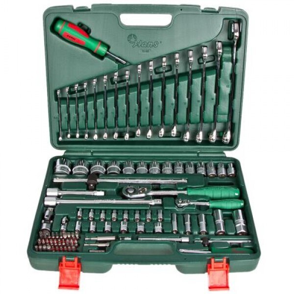 

HANS. Набор инструмента 95 предметов 1/4", 1/2" (TK-95) (ТК-95)