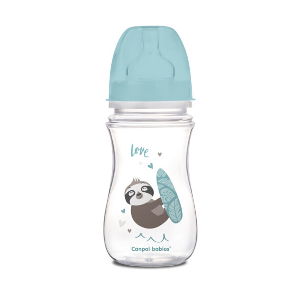 

Антиколиковая бутылочка для кормления Canpol Babies Easystart Toys 240 мл синяя (35/221_blu)