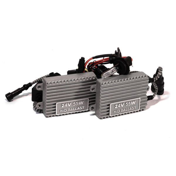 

Комплект ксенона H7 5000К 24v с блоками AC. КВАНТ