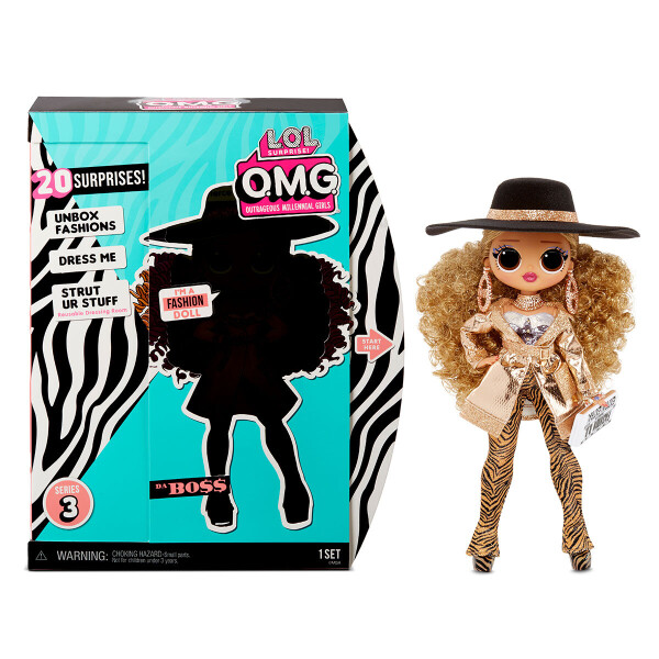 

Игровой набор с куклой MGA Entertainment OMG S3 Леди Босс с аксессуарами (567219c)