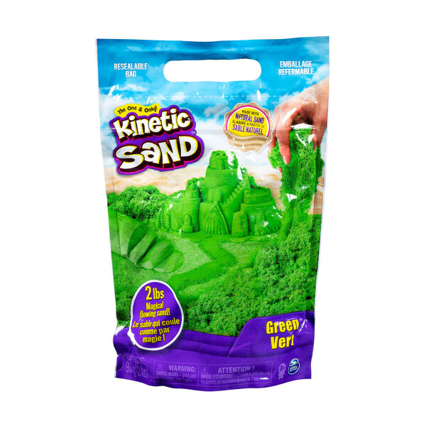 

Кинетический песок Kinetic Sand Colour зеленый 907 г (71453G)