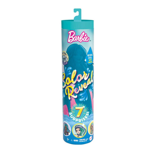 

Кукла сюрприз Barbie Color Reveal Цветное преображение S4 (GTP43)