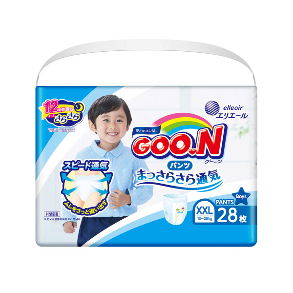 

Подгузники трусики Goo.N для мальчиков размер XXL (843100)