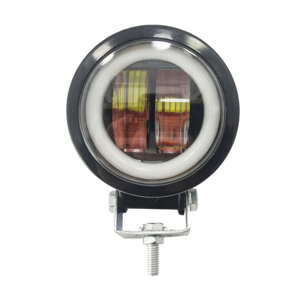 

LED АНГЕЛЬСКИЕ глазки + фара с линзой и свето-теневой границей!! DC12-80V Пр-во Корея LED-205-19