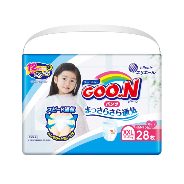 

Подгузники трусики Goo.N для девочек размер XXL (843101)