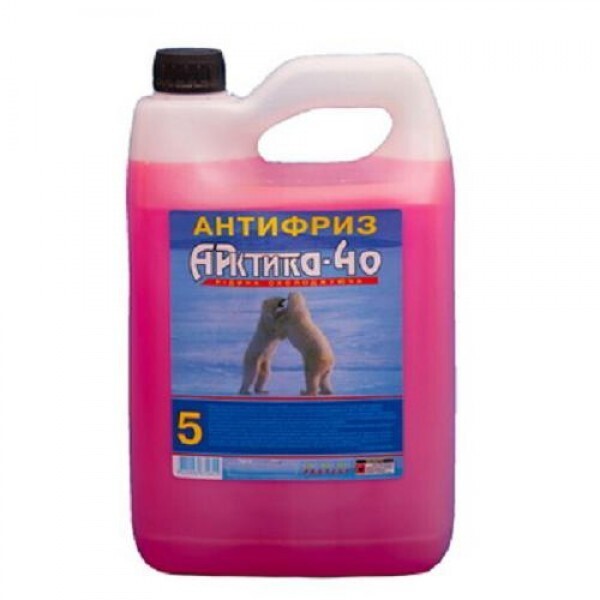 

Антифриз "Арктика-40" -24С (кан. 5л) красный (Океан)