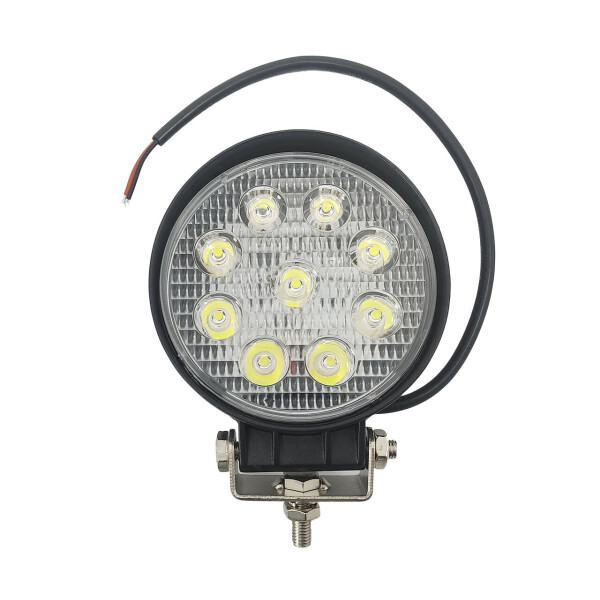 

LED фара на 9 диодов! Светодиодная фара на легковую, грузовик, трактор 42W.12-80V. Пр-во Корея