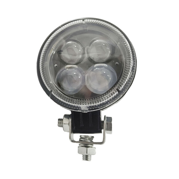 

LED фара с ЛИНЗОЙ. Светодиодная линзованая фара на 4 диода. JR - 4 20W S 12-80V. Пр-во Корея LED-205-23