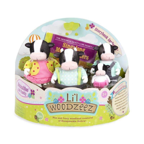 

Набор фигурок Branford Li'l Woodzeez Семья Коров (6195)