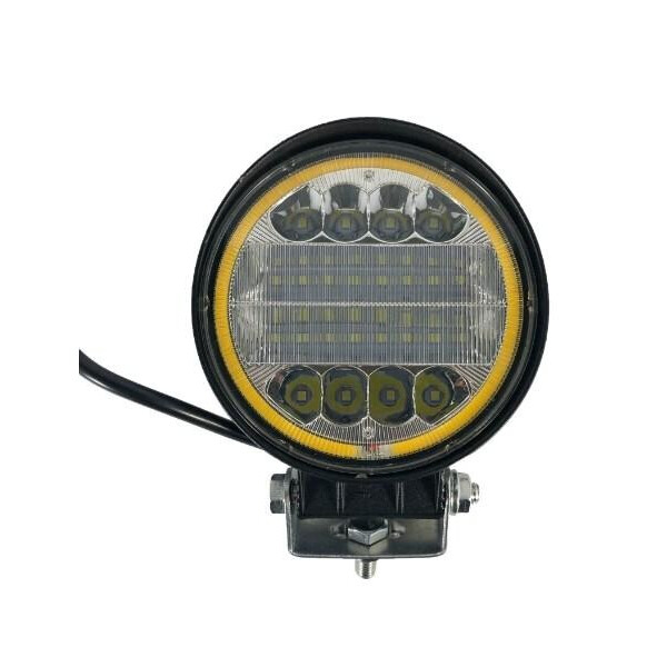 

Фара+поворот! Светодиодная LED (лэд) фара ближнего света с сигналом поворота 12-24 Вольта, 45 Ватт.