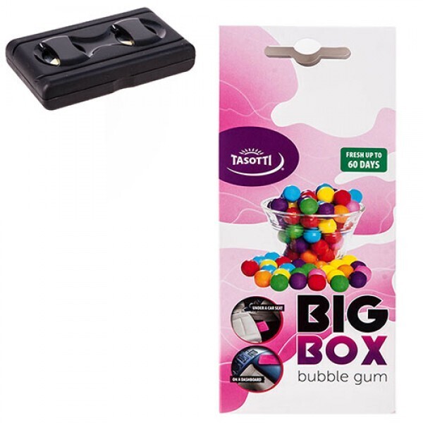 

Аромат. под сиденье Tasotti / "Big box" - 58g / Bluble gum ((18))