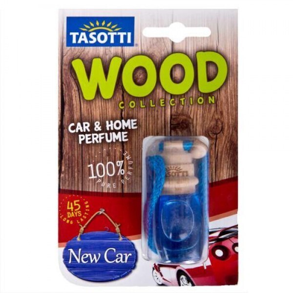 

Аромат. пробковый на зеркало Tasotti/серия "Wood" - 7ml / New Car ((60))