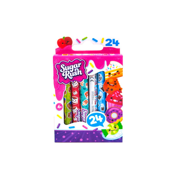 

Набор ароматных восковых карандашей Scentos Sugar Rush Феерия цветов (30008)