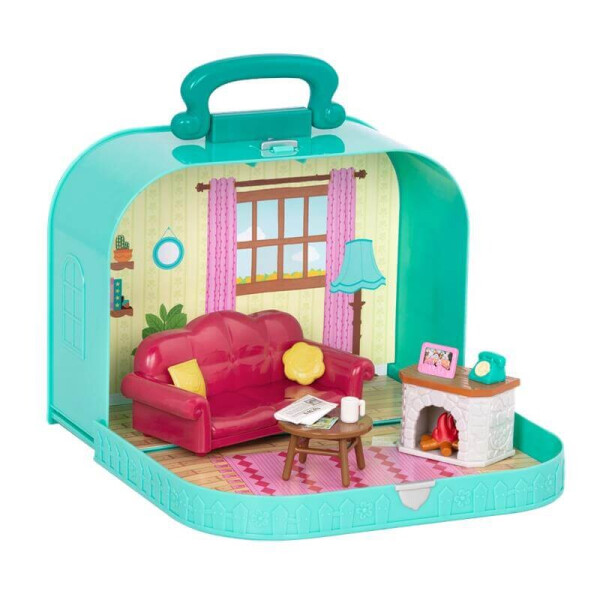 

Игровой набор Branford Li'l Woodzeez Кейс Гостиная с аксессуарами голубой (WZ6599Z)