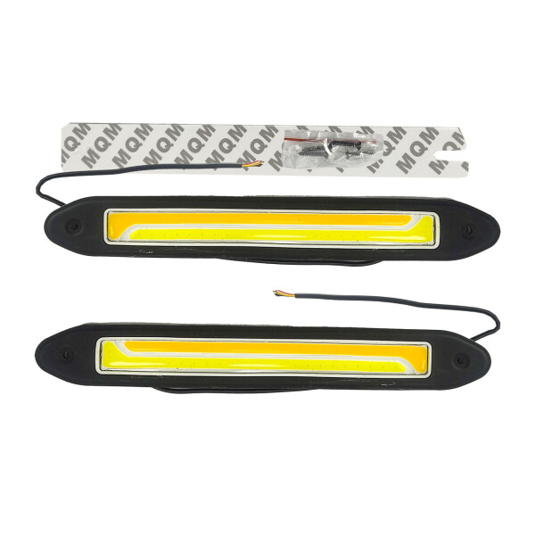 

Гибкий корпус LED ДХО с повторителем поворотов! Дневные ходовые огни + поворотник NTS012-WY