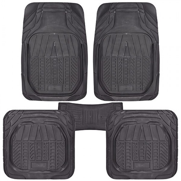 

Коврики PVC КУ-16050 BK 5шт./компл. черные 75x52 52x47 50х23 (КУ-16050 BK)