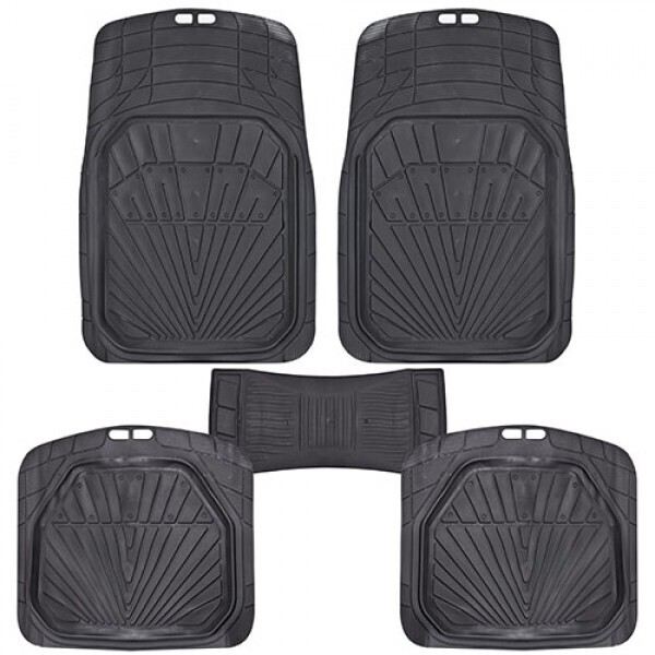 

Коврики PVC КУ-16051 BK 5шт./компл. черные 76x52 52x46 50х23 (КУ-16051 BK)