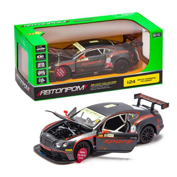 

Машина металлическая Автопром Bentley Continental GT3 Concep (68266A)