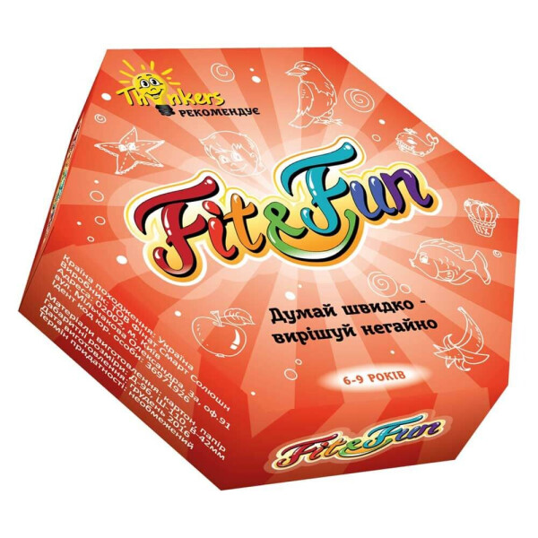 

Настольная игра Thinkers Fit and fun на украинском (209011)