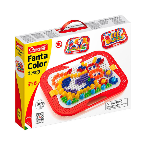 

Игрушка мозаика Quercetti 300 элементов (0900-Q)