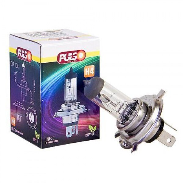 

Лампа PULSO/галогенная H4/P43T 12v60/55w clear/c/box (LP-41650)