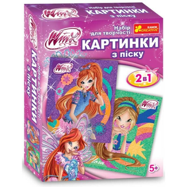 

Набор для творчества Ranok-Creative Картинка из песка Блум и Флора Винкс 7