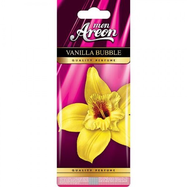 

Осв.воздуха AREON сухой листик "Mon" Vanilla Bubble/ Ваниль с жвачкой (МА 29)
