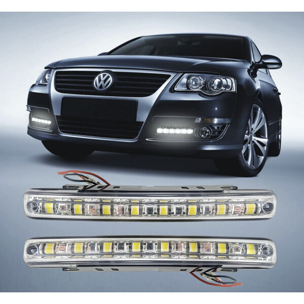 

Светодиодные доп фары. LED фары по 8 диодов в каждой. \ JH-008-5050-12V \ Пр-во Корея