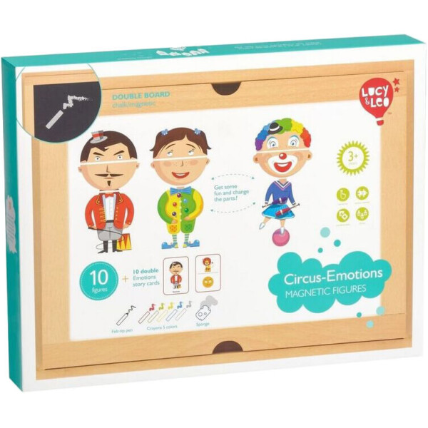 

Доска для рисования Lucy&Leo Цирк эмоции (LL170)