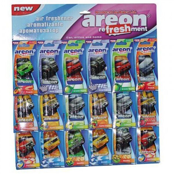 

Осв.воздуха гель AREON-VIP "АВТО" MIX на планшете (18/270) (AREON)