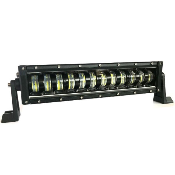 

Светодиодная LED фара на крышу, на бампер. 3550мм \ 96W \ 5100 lum \ 12 линз Cree