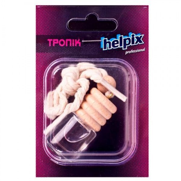 

Освежитель воздуха Helpix автомобильный ТРОПИК 4 мл (2418)