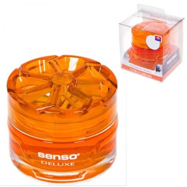 

Освежитель воздуха гель DrMarkus Senso Delux Citrus Dream 50ml (270)