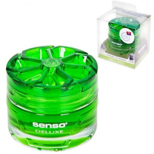 

Освежитель воздуха гель DrMarkus Senso Delux Green Apple 50ml (280)