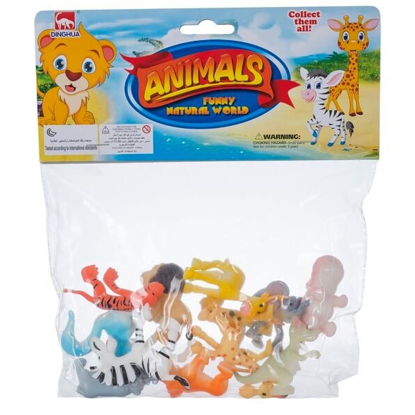 

Набор игровых фигурок Dingua Зверюшки Африки (D0020)