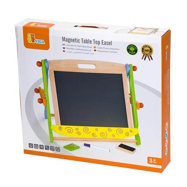 

Доска Viga Toys магнитно маркерная на подставке (59075)