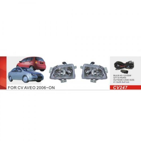 

Фары доп.модель Chevrolet Aveo/2006-08/CV-247W/эл.проводка (CV-247W)
