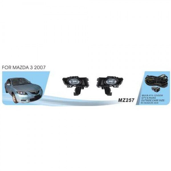 

Фары доп.модель Mazda 3 2007-09/MZ-257W/эл.проводка (MZ-257W)