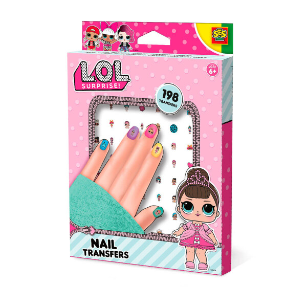 

Набор наклеек для ногтей Ses Creative LOL Surprise Модный лук (14193S)