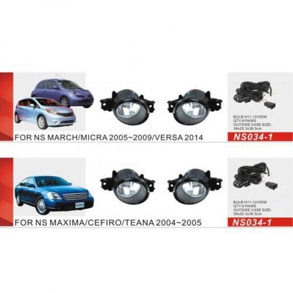

Фары доп.модель Nissan Maxima/Qashqai -08/Micra 05-09/NS-034-LED-1/2в1/эл.проводка (NS-034-LED-1)