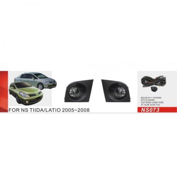 

Фары доп.модель Nissan Tiida 2005-08/NS-073W/H11-55W/эл.проводка (NS-073W)