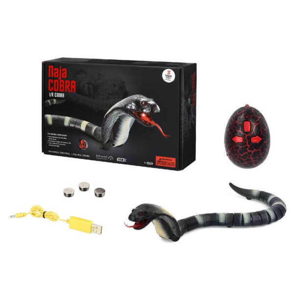 

Робот Same toy Настоящая кобра на радиоуправлении серая (8808A-BUT)