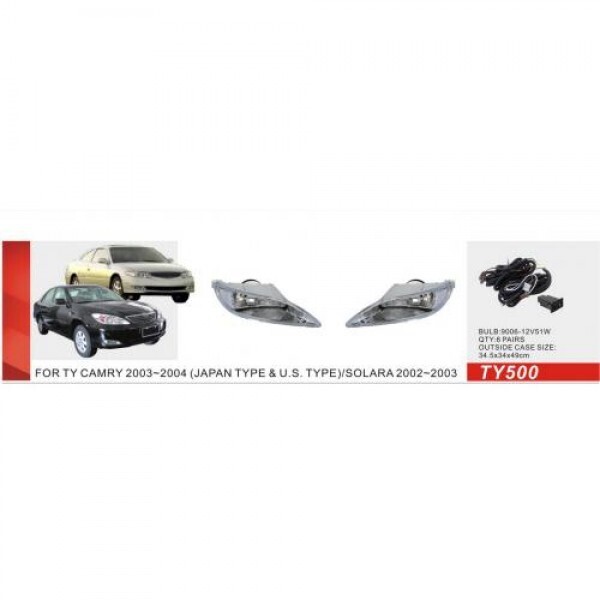 

Фары доп.модель Toyota Camry 30 2002-04/TY-500W/JAPAN/эл.проводка (TY-500W)