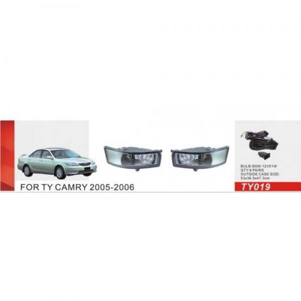 

Фары доп.модель Toyota Camry 30 2004-06/TY-019W/эл.проводка (TY-019W)