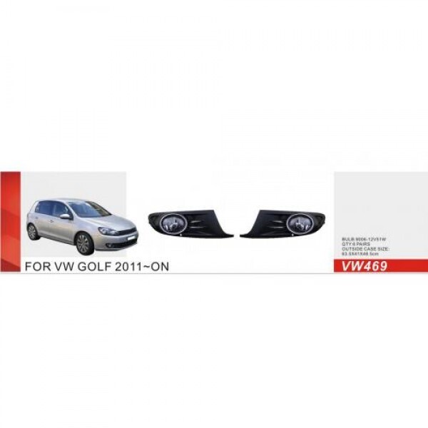 

Фары доп.модель VW Golf-VI 2011-12/VW-469W/эл.проводка (VW-469W)