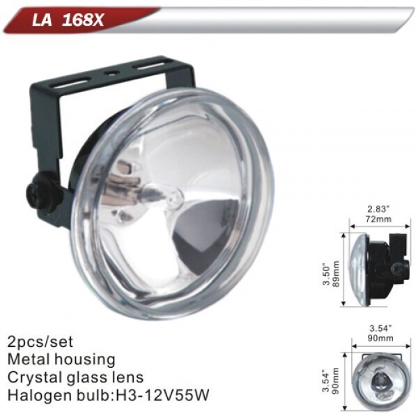 

Фары дополнительные DLAA 168Х-W/H3-12V-55W/D=90mm (LA 168Х-W)