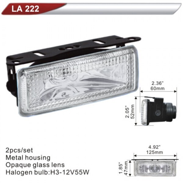 

Фары дополнительные DLAA 222-W/H3-12V-55W/125*47mm (LA 222-W)