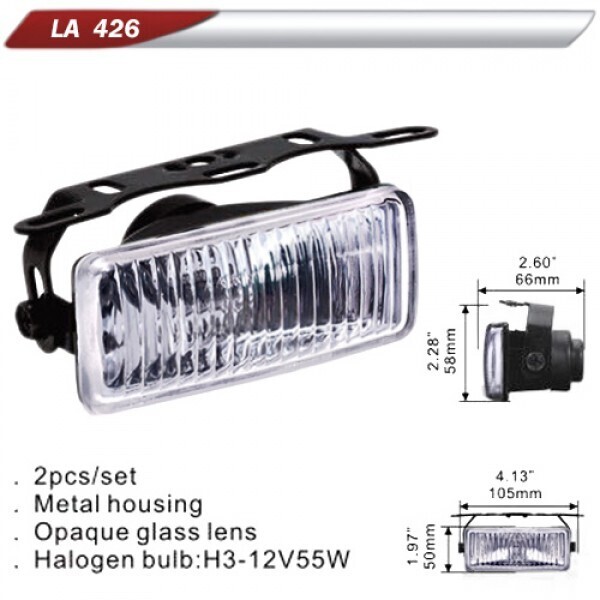 

Фары дополнительные DLAA 426 W/H3-12V-55W/105*50mm (LA 426 W)